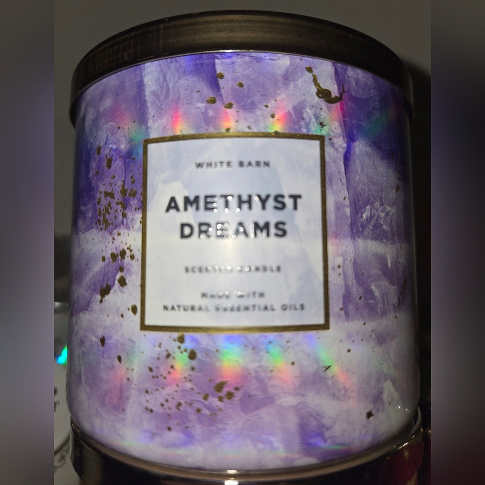 Amethyst Dreams 3-wick candle